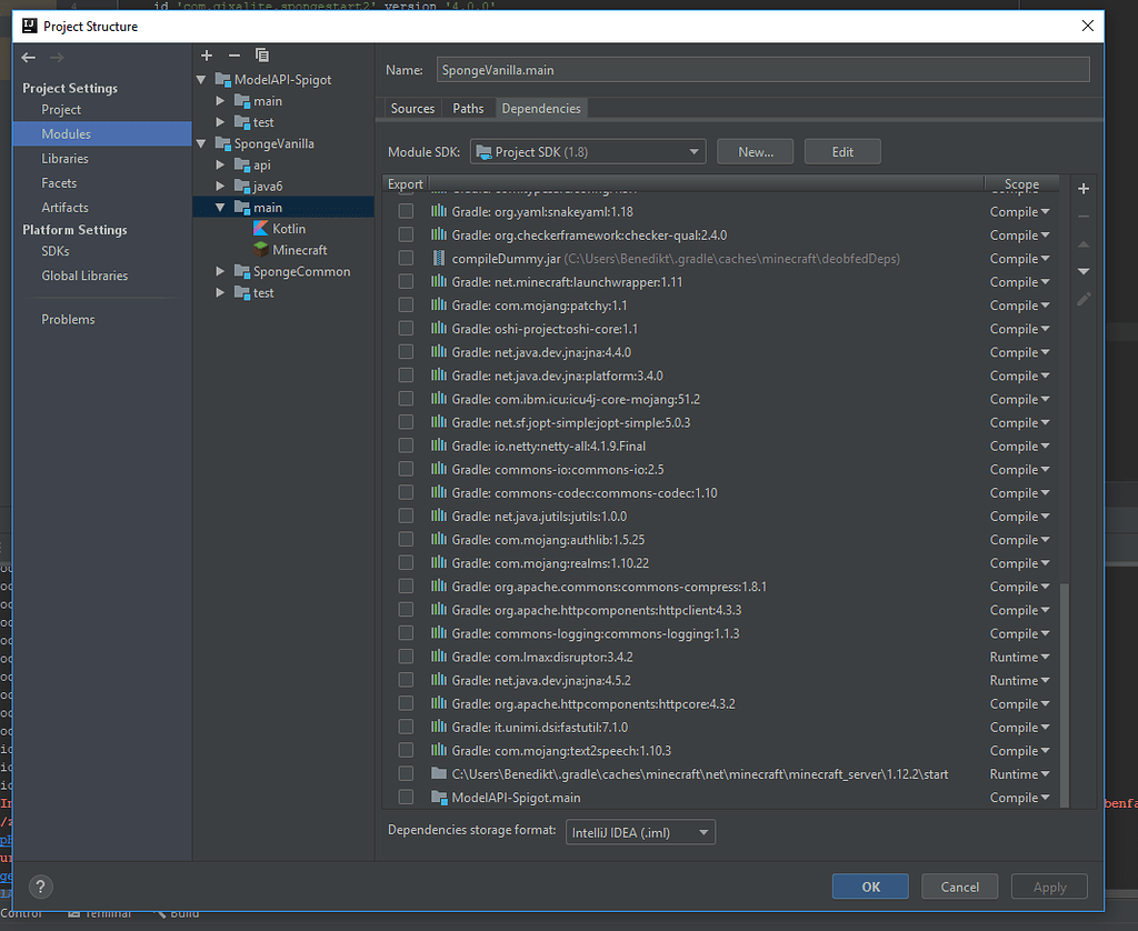 How to bundle gradle dependencies - Plugin Development - Sponge Forums