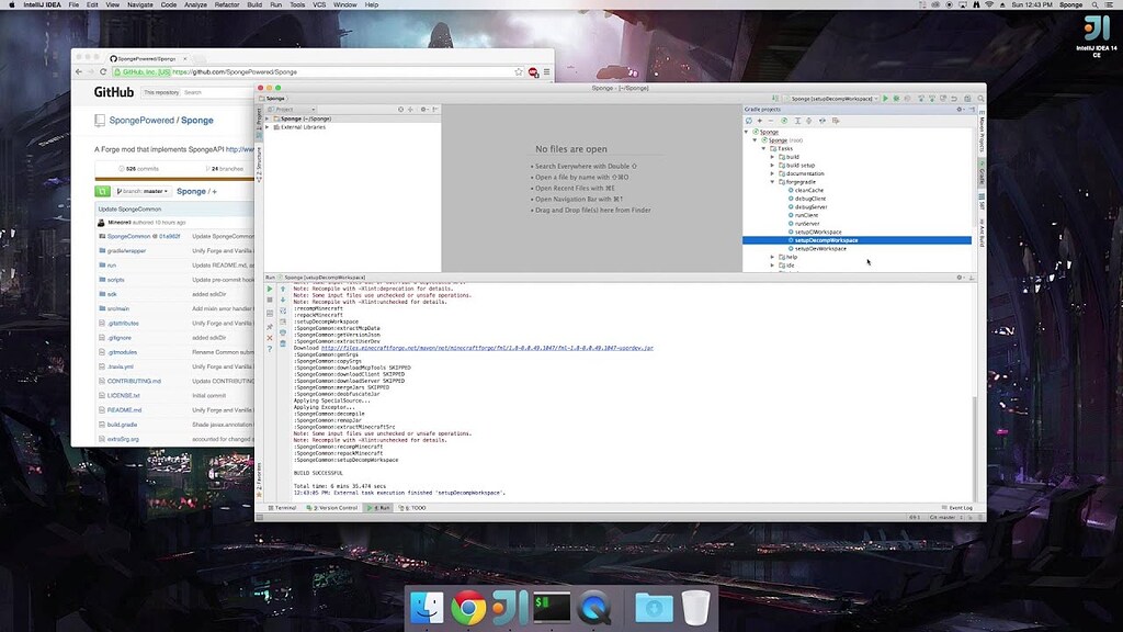 Need some help Importing Sponge into IntelliJ - Plugin Development ...