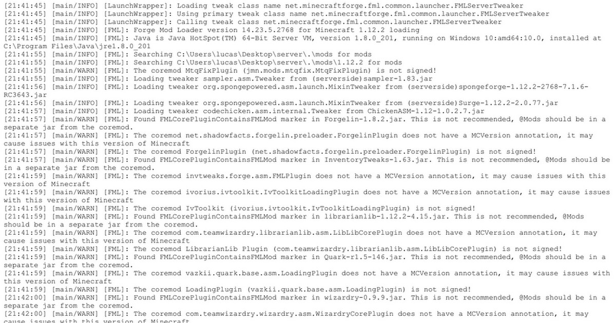 Can't connect to server error on player join handshake - Sponge Support ...